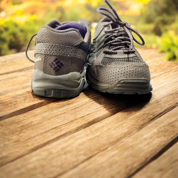 Columbia Strata Trail Low Women's Omnitech Size 8.5 Light Brown/gray Waterproof - Picture 14 of 16